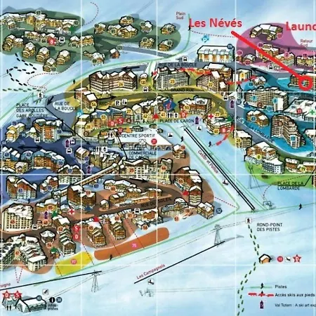 Neves - Location: Pour 4 Personnes Dans Un Quartier Jeune Et Anime Les Neves Mae-9062 Daire *